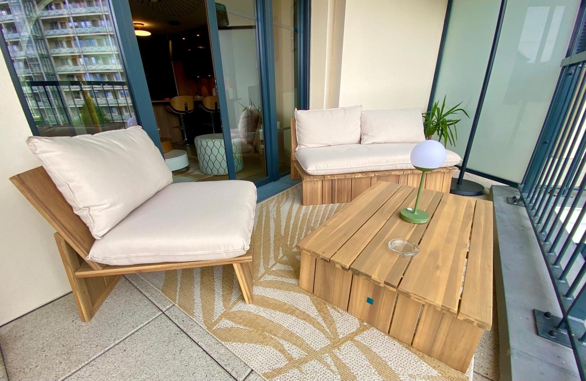 Sublime Appartement 4 Etoiles Neuf T3 Aputeaux 61M2 Proche La Defense, 10M2 De Terrasse Avec Magnifique Vue 外观 照片